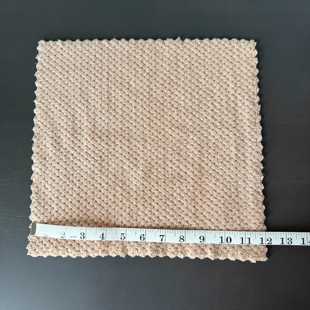 Textured Neutral Tan Washcloth